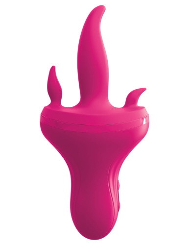 Threesome Holey Trinity Triple Tongue Vibrator -  Pink  5