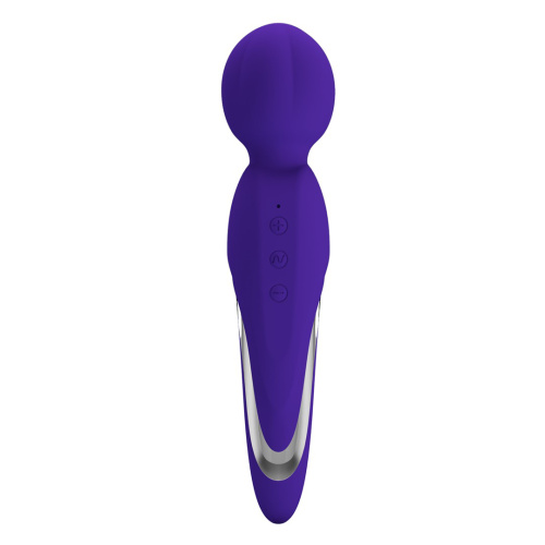 Walter Super Soft Silicone Wand - Violet  4