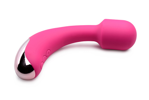 Silicone G Spot Wand - Magenta  4