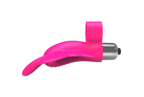 The 9's Flirt Finger Butterfly Finger Vibrator - Pink  4