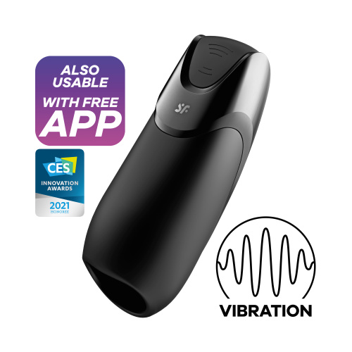Men Vibration Plus Vibrator - Black  5