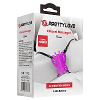 Pretty Love Sloane Battery Powered Clit Stim -  Fuchsia