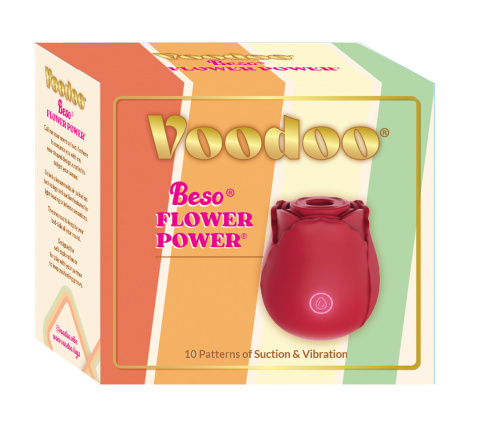 Voodoo Beso Flower Power - Red  4