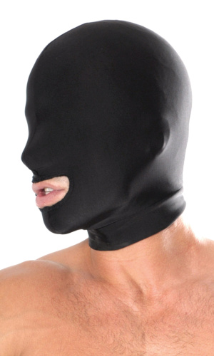 Fetish Fantasy Series Spandex Open Mouth Hood  2
