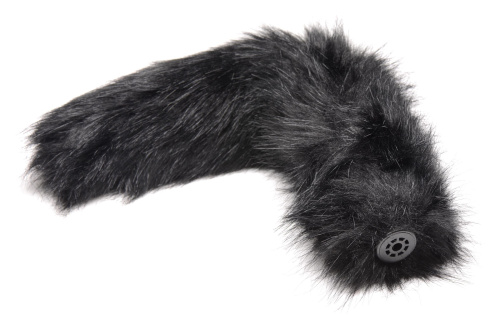 Interchangeable Black Fox Tail  3