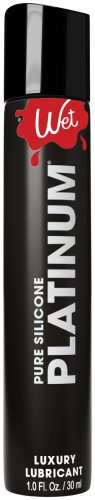 Wet Platinum - Luxury Silicone Based Lubricant 1 Oz