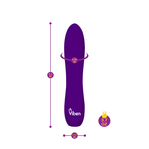 Vivacious - Violet - Intense 10-Function Bullet  3