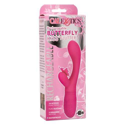 Rechargeable Butterfly Kiss Flutter - Pink  2