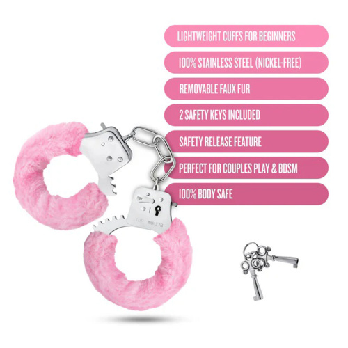 Temptasia Beginner Cuffs Pink  2