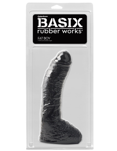 Basix Rubber Works - 10 Inch Fat Boy - Black  2