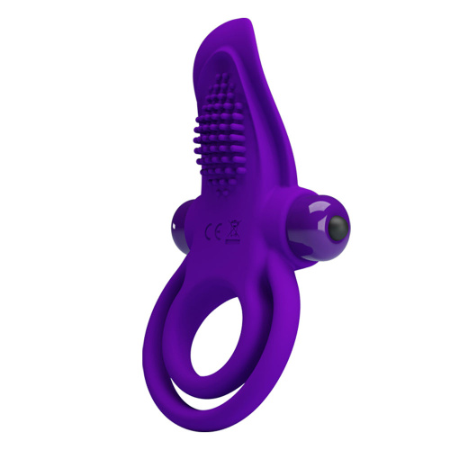 Pretty Love Vibrant Penis Ring - Purple  4
