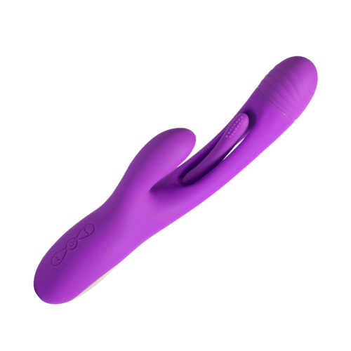 Bora - Rabbit Tapping G-Spot Vibrator - Purple  3