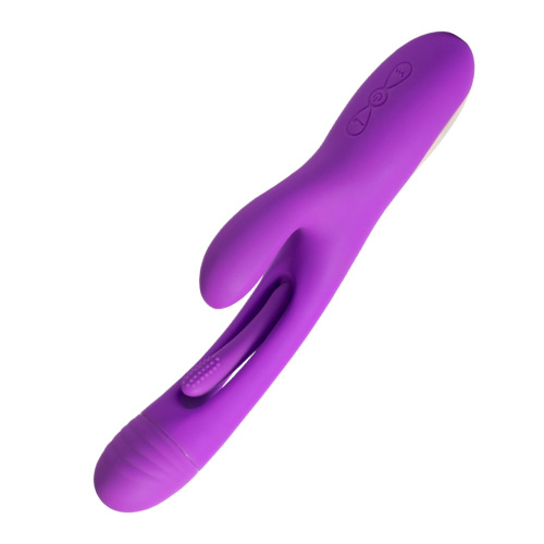 Bora - Rabbit Tapping G-Spot Vibrator - Purple  2