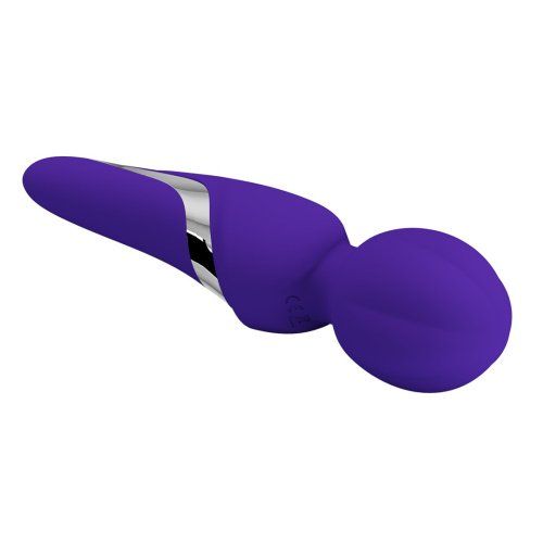 Walter Super Soft Silicone Wand - Violet  2