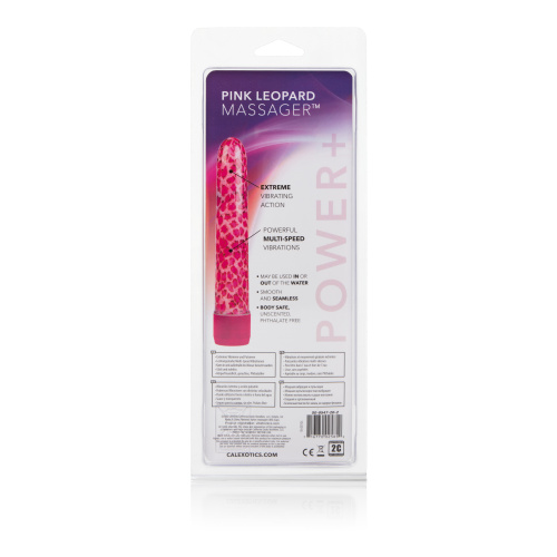 Leopard Massager - Pink  2