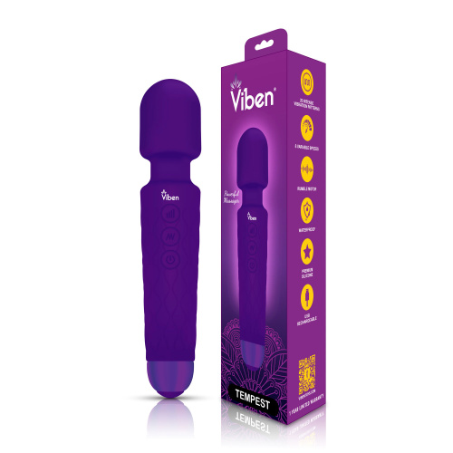 Tempest Wand Massager - Violet  5
